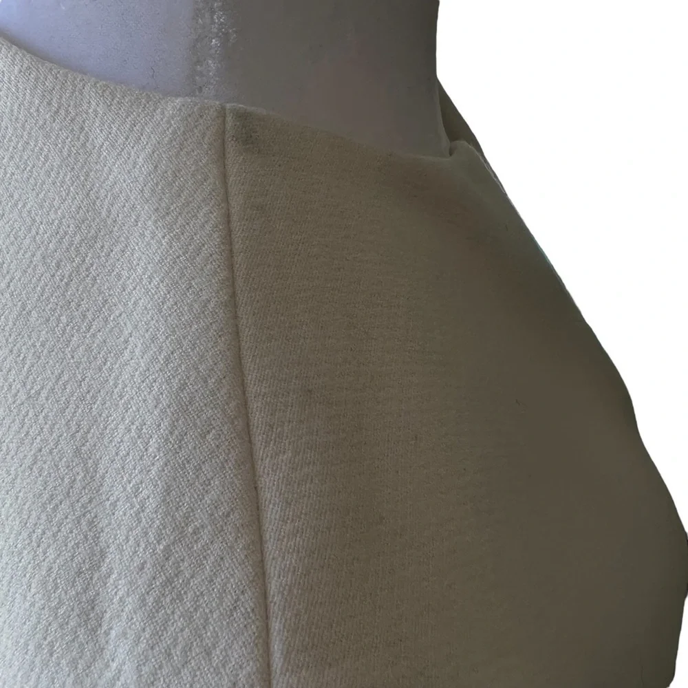 L’Agence Exclusively for Intermix - Ivory Sleeveless Sheath Dress Sz 2
